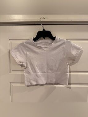 OFFLINE by Aerie‎ Sidewalk Seamless Cropped T-Shirt Women’s Size Small